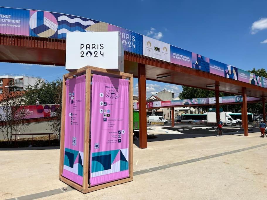 La Maison Rayofam, A 30 Min De Paris, A 5 Min Du Stade De France Saint-Denis  Exteriör bild