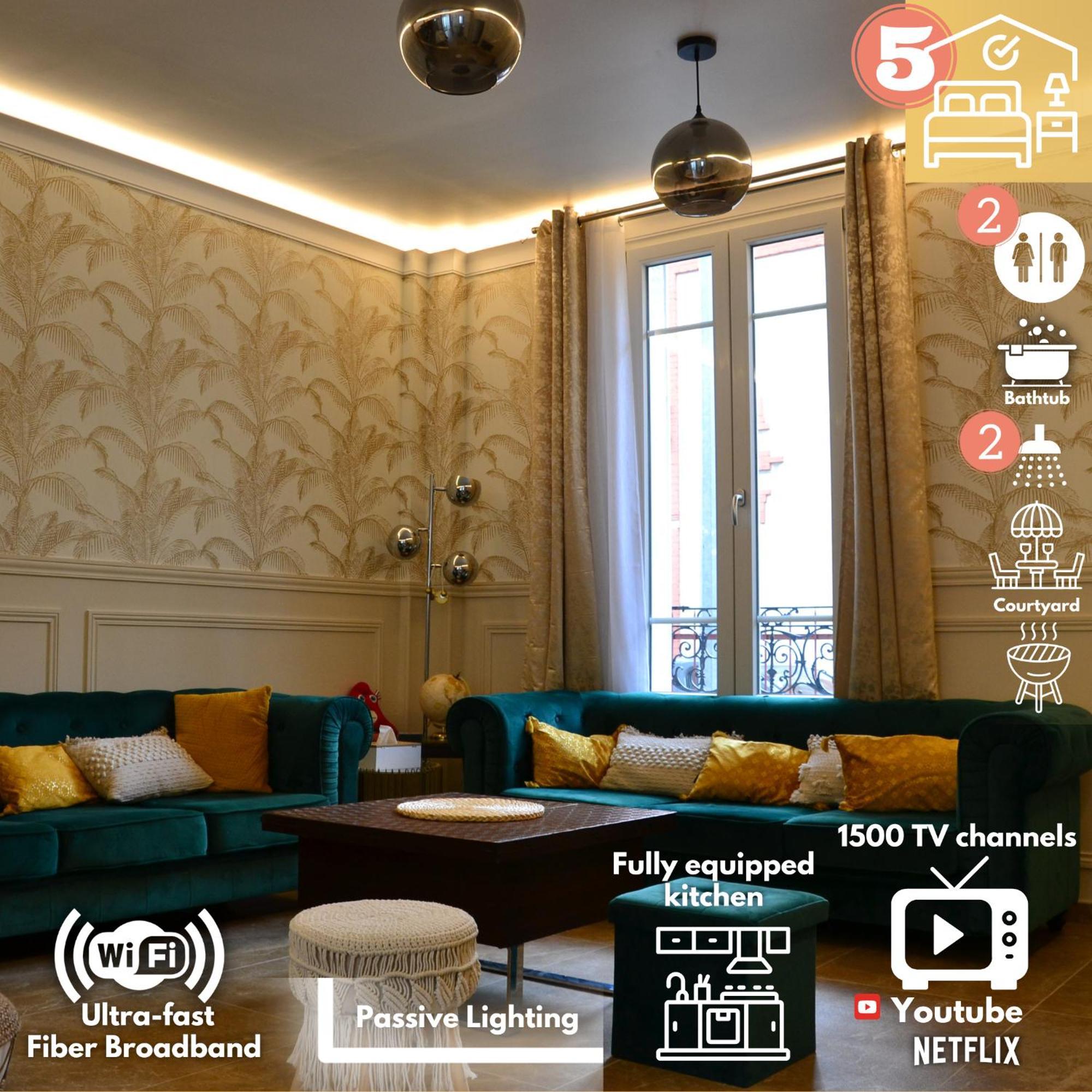 La Maison Rayofam, A 30 Min De Paris, A 5 Min Du Stade De France Saint-Denis  Exteriör bild